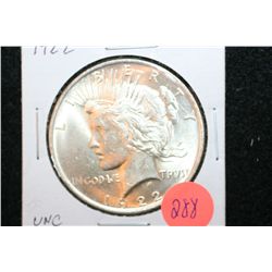 1922 Peace $1, UNC