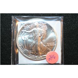 1990 Silver Eagle $1