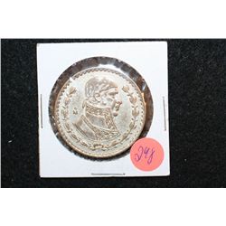 1962 Mexico Un Peso Foreign Coin