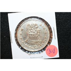 1961 Mexico Un Peso Foreign Coin