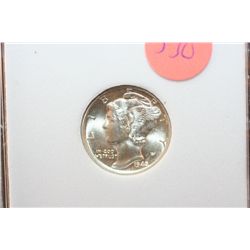 1942 Mercury Dime, MCPCG Graded MS67