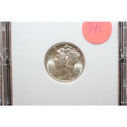1945-D Mercury Dime, MCPCG Graded MS65
