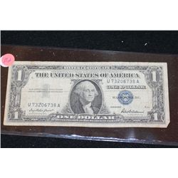 1957 US Silver Certificate $1, Blue Seal