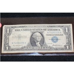 1957 US Silver Certificate $1, Blue Seal