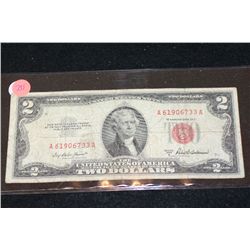 1953-A United States Note $2, Red Seal