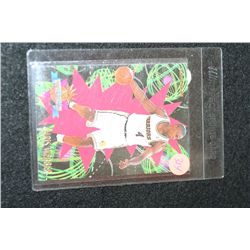 1994 NBA Fleer Chris Webber-Warriors Rookie Sensation