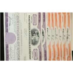 Gulf States Utilities Co. Stock Certificate Dated 1965 (3) & Howard Johnson Co. Stock Certificate Da