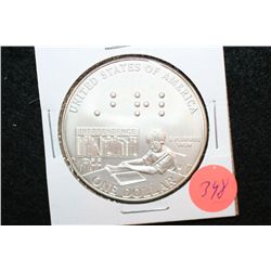 2009-P US Louis Braille Commerative $1 Coin