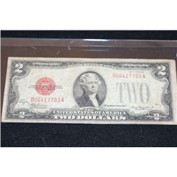 1928-D United States Note $2, Red Seal