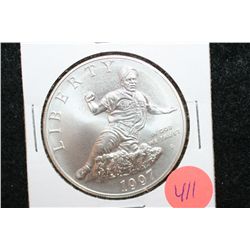 1997-S US Jackie Robinson 50th Anniversary of Rookie of the Year Commerative $1 Coin