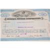 Image 1 : General Motors Corp. Stock Certificate Dated 1982