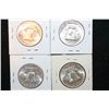 Image 2 : 1962-D, 1962-D (UNC), 1963 (UNC) & 1963-D (UNC) Ben Franklin Half Dollar, Lot of 4