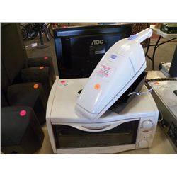 Toaster Oven & Hand Vac. With Charger