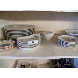 Misc. Lot of May Time Dishes 38 pieces