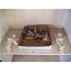 Misc. Lot of Decorative Items    Cherubs- Carousel