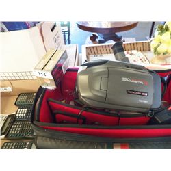 Panasonic Video Camera & Case With Film