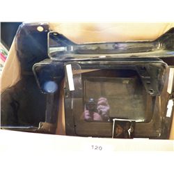 Misc. Lot of Stackable Plastic Desk Files