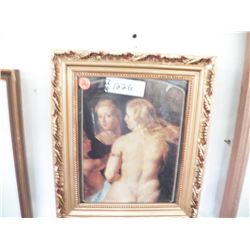 Beautiful Gold Ornate Frame Victorian Print