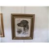 Image 1 : Framed Black Labrador Retriever 1940'S Etching