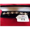 Image 1 : Vintage Trifari Gold & Rhinestone Bracelet