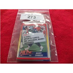 10 Misc. Sports Cards Featuring Bo Jackson
