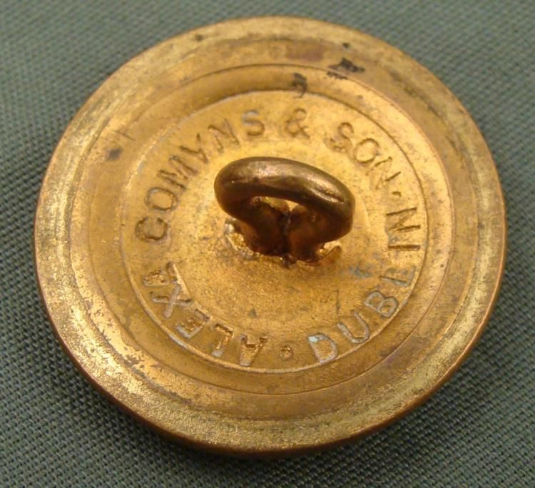 Irish Harp Brass Button Guinness Alexa Comyns & Son