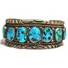 Image 1 : Old Pawn Turquoise Sterling Silver Cuff Bracelet