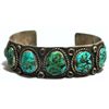 Image 1 : Old Pawn Turquoise Sterling Silver Cuff Bracelet
