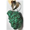 Image 4 : Old Pawn Large Turquoise Stone Sterling Silver Pendant