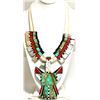 Image 1 : Santo Domingo Multi-Stone Bird Necklace - Delbert & Torevia Crespin