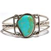 Image 1 : Old Pawn Turquoise Sterling Silver Cuff Bracelet