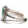 Image 2 : Old Pawn Turquoise Sterling Silver Cuff Bracelet