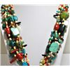 Image 3 : Old Pawn Santo Domingo Multi-Stone Shell Necklace