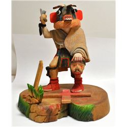Hopi Yowe the Priest Killer Kachina - Waapaataka Amilestewa