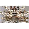 Image 8 : Zuni Multi-Stone Sun Face Inlay Sterling Silver 4-Piece Set - Abel Soseeah