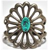 Image 1 : Old Pawn Turquoise Sterling Silver Cuff Bracelet - AB