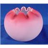 Lot 001_: Rose Bowl Pink Satin Glass, Ca. 1890