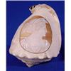 Lot 011_: Cameo Relief Portrait on Shell, Ca. 1890