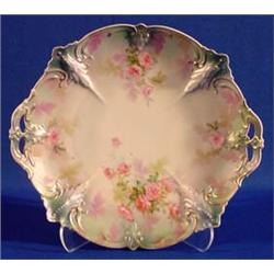 Lot 014_:  R S Prussia  2-Handled Platter