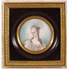Image 4 : Lot 021_: Miniature Painting on Ivory, Early 20th C.