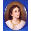 Lot 023_: Berlin Porcelain Portrait, Ca. 1890