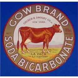 Lot 044_: Cow Brand Advertising Church & Dwight