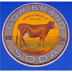 Lot 046_: Cow Brand Advertising Church & Dwight