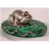 Lot 057_: "Faberge" Signed Silver Figure, Ca. 1910