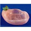 Lot 059_: Jade Duck on Rose Quartz Pond Tray, Ca. 1910