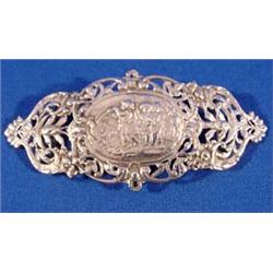 Lot 097_: Silver Belt Buckle