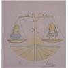 Image 1 : Lot 103_: "Dali" Signed Etching - Zodiac Suite
