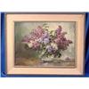 Image 2 : Lot 109_G_: Signed yet illegible O/C Still Life of Lilacs