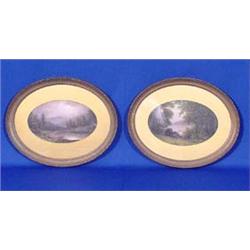 Lot 118_: Pair of L.L. Lowell O/AB  Landscapes, Ca. 1870