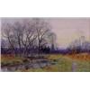 Lot 123_: W. Merritt Post Signed Watercolor, Ca. 1895